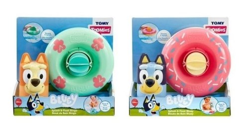 Toomies Bluey zabawka z Bingo do kąpieli mix TOMY Toomies Bluey zabawka z Bingo do kąpieli mix TOMY