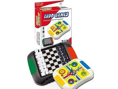 Zestaw gier szachy, ludo Zestaw gier szachy, ludo