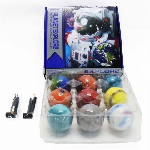 Zestaw planet minerały 9szt Zestaw planet minerały 9szt
