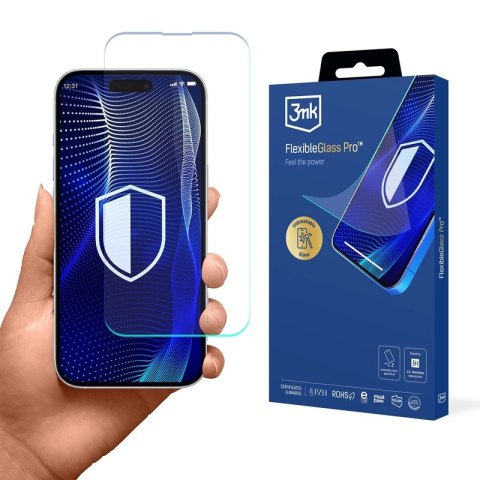 3mk FlexibleGlass Pro - Szkło hybrydowe do iPhone 17 3mk FlexibleGlass Pro - Szkło hybrydowe do iPhone 17