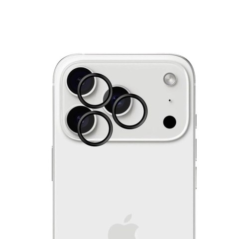 3mk HARDY Lens Protection Pro - Szkło na obiektyw aparatu iPhone 17 Pro / iPhone 17 Pro Max (Black) 3mk HARDY Lens Protection Pro - Szkło na obiektyw aparatu iPhone 17 Pro / iPhone 17 Pro Max (Black)