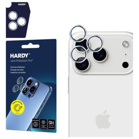 3mk HARDY Lens Protection Pro - Szkło na obiektyw aparatu iPhone 17 Pro / iPhone 17 Pro Max (Silver) 3mk HARDY Lens Protection Pro - Szkło na obiektyw aparatu iPhone 17 Pro / iPhone 17 Pro Max (Silver)