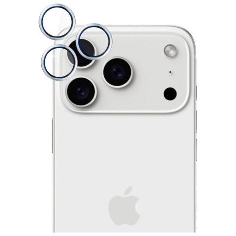 3mk HARDY Lens Protection Pro - Szkło na obiektyw aparatu iPhone 17 Pro / iPhone 17 Pro Max (Silver) 3mk HARDY Lens Protection Pro - Szkło na obiektyw aparatu iPhone 17 Pro / iPhone 17 Pro Max (Silver)