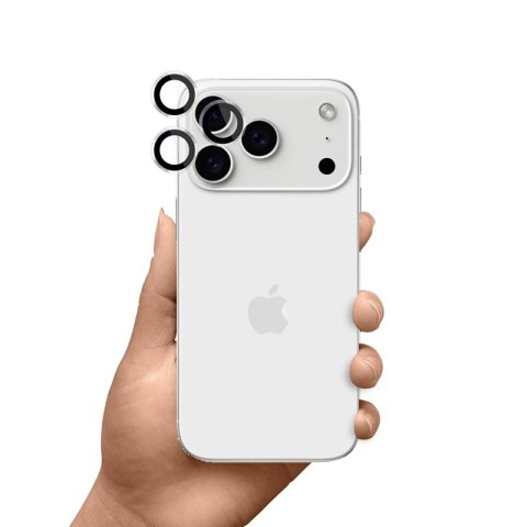 3mk HARDY Lens Protection Pro - Szkło na obiektyw aparatu iPhone 17 Pro / iPhone 17 Pro Max (Transparent) 3mk HARDY Lens Protection Pro - Szkło na obiektyw aparatu iPhone 17 Pro / iPhone 17 Pro Max (Transparent)