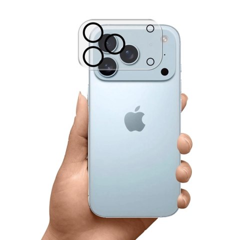 3mk Lens Pro Full Cover - Szkło na obiektyw aparatu iPhone 17 Pro 3mk Lens Pro Full Cover - Szkło na obiektyw aparatu iPhone 17 Pro