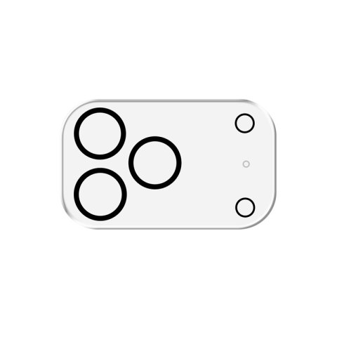 3mk Lens Pro Full Cover - Szkło na obiektyw aparatu iPhone 17 Pro 3mk Lens Pro Full Cover - Szkło na obiektyw aparatu iPhone 17 Pro