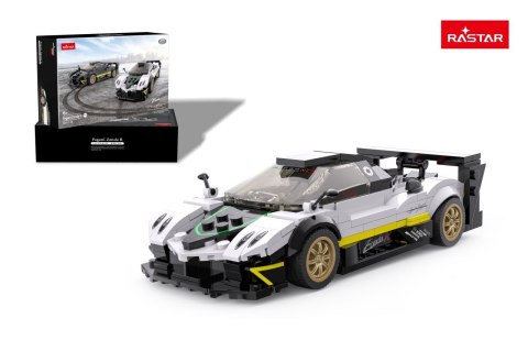Autko 1:28 Pagani Zonda R Klocki Biały RASTAR Autko 1:28 Pagani Zonda R Klocki Biały RASTAR