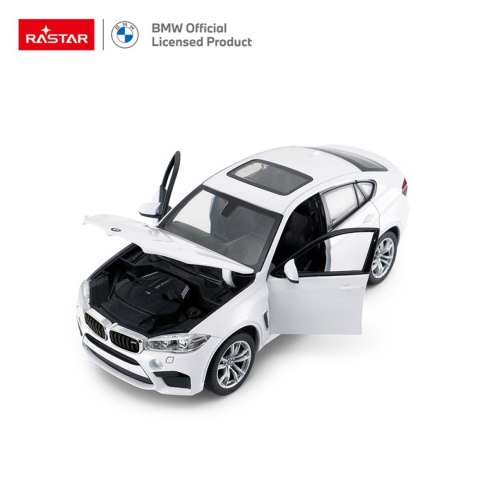 Autko Metalowe 1:24 BMW X6M Białe RASTAR Autko Metalowe 1:24 BMW X6M Białe RASTAR