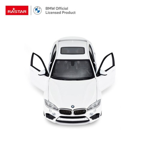 Autko Metalowe 1:24 BMW X6M Białe RASTAR Autko Metalowe 1:24 BMW X6M Białe RASTAR