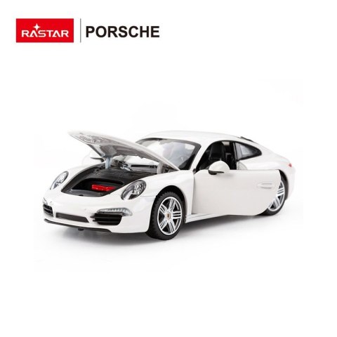 Autko Metalowe 1:24 Porsche 911 Biały RASTAR Autko Metalowe 1:24 Porsche 911 Biały RASTAR