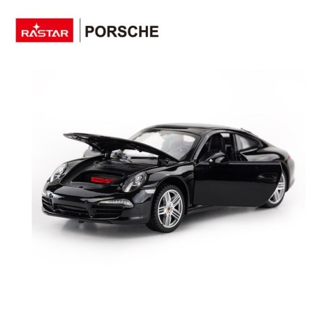 Autko Metalowe 1:24 Porsche 911 Czarne RASTAR Autko Metalowe 1:24 Porsche 911 Czarne RASTAR