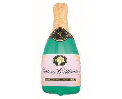 Balon foliowy Butelka Szampana, 73x31 cm