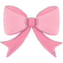 Balon foliowy Kokarda Pretty Pink 90 cm