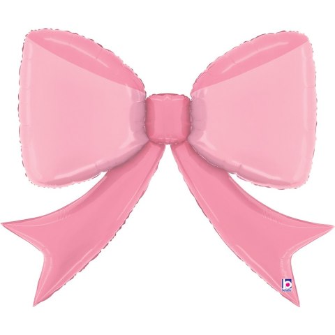 Balon foliowy Kokarda Pretty Pink 90 cm