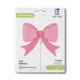 Balon foliowy Kokarda Pretty Pink 90 cm