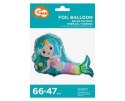 Balon foliowy SYRENKA holo 66 cm