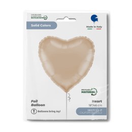 Balon foliowy Serce Californian Gold 45 cm