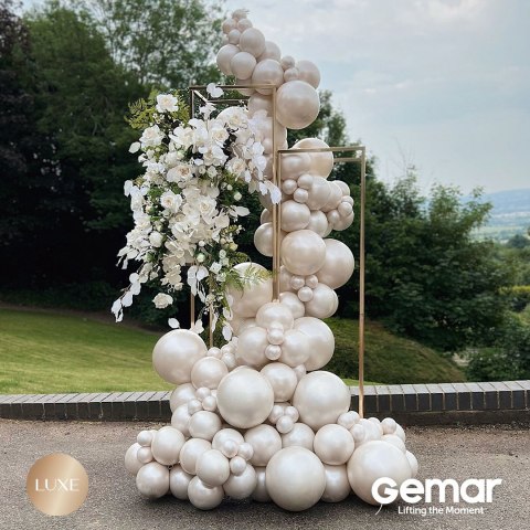 Balony Lateksowe Gemar Metaliczne Perłowe 45cm, 25 szt. Balony Lateksowe Gemar Metaliczne Perłowe 45cm, 25 szt.