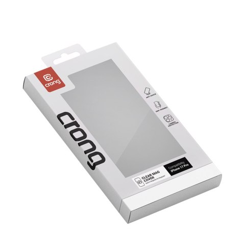 Crong Clear MAG Cover - Etui MagSafe iPhone 17 Pro (przezroczysty) Crong Clear MAG Cover - Etui MagSafe iPhone 17 Pro (przezroczysty)