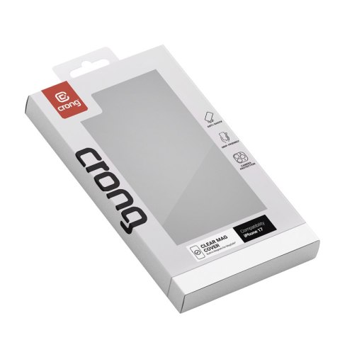 Crong Clear MAG Cover - Etui MagSafe iPhone 17 (przezroczysty) Crong Clear MAG Cover - Etui MagSafe iPhone 17 (przezroczysty)