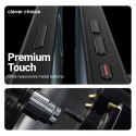 Crong Hybrid Frost MAG Cover - Etui MagSafe iPhone 17 (czarny)