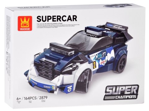 Klocki techniczne Sportowe auto GRANATOWE 164-elementy + naklejki ZA5745 Klocki techniczne Sportowe auto GRANATOWE 164-elementy + naklejki ZA5745