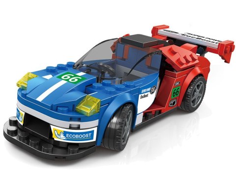 Klocki techniczne Sportowe auto NIEBIESKO-CZERWONE 138-elementów ZA5744 Klocki techniczne Sportowe auto NIEBIESKO-CZERWONE 138-elementów ZA5744
