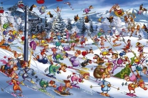 Puzzle 1000 - Ruyer Narty PIATNIK Puzzle 1000 - Ruyer Narty PIATNIK