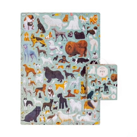 Puzzlove CzuCzu Psy 40 el. 3+ Puzzlove CzuCzu Psy 40 el. 3+