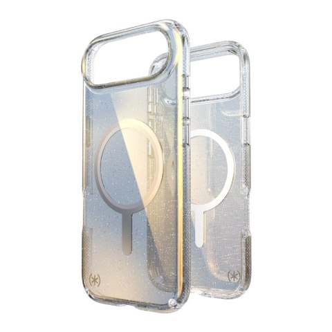 Speck Presidio Lux MagSafe - Etui iPhone 17 Air (Hyper Mirror Glitter / Silver Metallic) Speck Presidio Lux MagSafe - Etui iPhone 17 Air (Hyper Mirror Glitter / Silver Metallic)