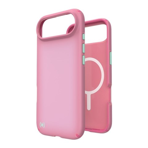 Speck Presidio Lux MagSafe - Etui iPhone 17 Air (Ibis Pink / Dark Ibis / Kanon Green) Speck Presidio Lux MagSafe - Etui iPhone 17 Air (Ibis Pink / Dark Ibis / Kanon Green)