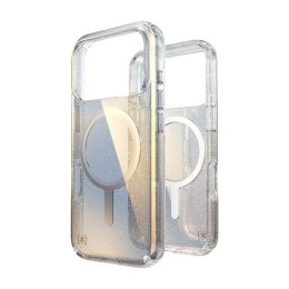 Speck Presidio Lux MagSafe - Etui iPhone 17 Pro (Hyper Mirror Glitter / Silver Metallic)