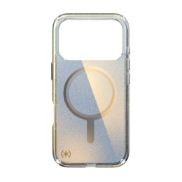 Speck Presidio Lux MagSafe - Etui iPhone 17 Pro (Hyper Mirror Glitter / Silver Metallic)