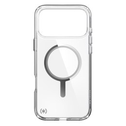 Speck Presidio Perfect Clear MagSafe - Etui iPhone 17 Pro Max (Clear / Silver)