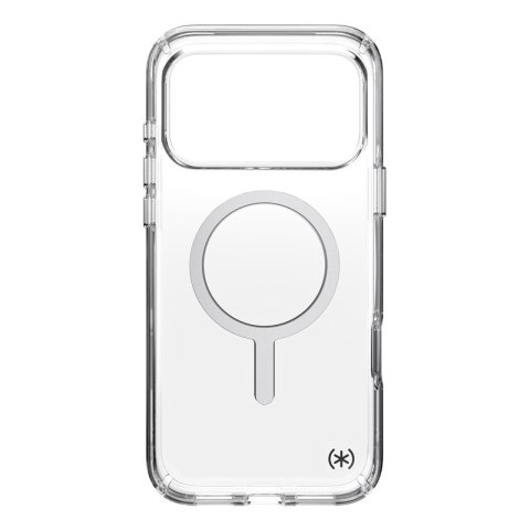 Speck Presidio Perfect Clear MagSafe - Etui iPhone 17 Pro Max (Clear / Silver) Speck Presidio Perfect Clear MagSafe - Etui iPhone 17 Pro Max (Clear / Silver)