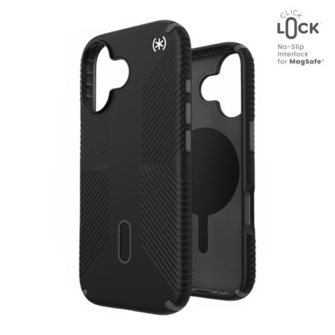 Speck Presidio2 Grip ClickLock & MagSafe - Etui iPhone 17 (Black / Slate Grey / White) Speck Presidio2 Grip ClickLock & MagSafe - Etui iPhone 17 (Black / Slate Grey / White)