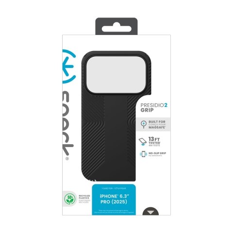 Speck Presidio2 Grip MagSafe - Etui iPhone 17 Pro (Black / Slate Grey / White) Speck Presidio2 Grip MagSafe - Etui iPhone 17 Pro (Black / Slate Grey / White)