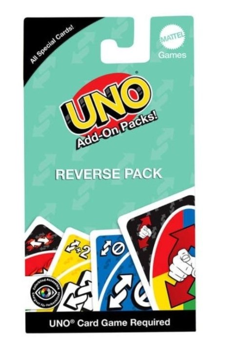Uno Add-On Packs Reverse Pack Uno Add-On Packs Reverse Pack