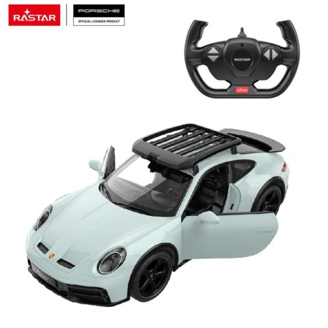 Autko R/C 1:14 Porsche 911 Dakar Miętowy RASTAR Autko R/C 1:14 Porsche 911 Dakar Miętowy RASTAR