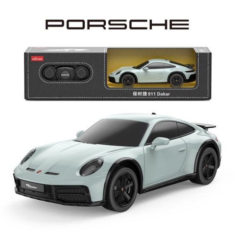 Autko R/C 1:24 Porsche 911 Dakar Miętowy RASTAR Autko R/C 1:24 Porsche 911 Dakar Miętowy RASTAR