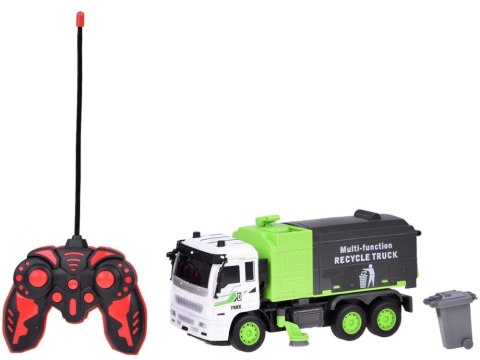 Auto Śmieciarka + światło Autko zdalnie sterowane pilotem RC0684 Auto Śmieciarka + światło Autko zdalnie sterowane pilotem RC0684