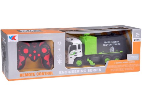 Auto Śmieciarka + światło Autko zdalnie sterowane pilotem RC0684 Auto Śmieciarka + światło Autko zdalnie sterowane pilotem RC0684