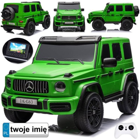 Auto na akumulator Mercedes G klasa 63 AMG 4x4 Panel Radio 2osoby PA0309 Auto na akumulator Mercedes G klasa 63 AMG 4x4 Panel Radio 2osoby PA0309