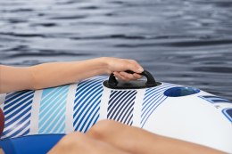 Dmuchany Materac do pływania dla 2 osób BESTWAY 240x122x50cm + Oparcia + Schowki