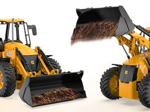 Duży Traktor Spychacz Koparka JCB zdalnie sterowana na pilota 1:20 RC0578 Duży Traktor Spychacz Koparka JCB zdalnie sterowana na pilota 1:20 RC0578