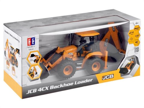 Duży Traktor Spychacz Koparka JCB zdalnie sterowana na pilota 1:20 RC0578 Duży Traktor Spychacz Koparka JCB zdalnie sterowana na pilota 1:20 RC0578