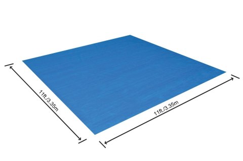 Mata pod basen ogrodowy 305cm/10FT BESTWAY 335x335cm Mata pod basen ogrodowy 305cm/10FT BESTWAY 335x335cm