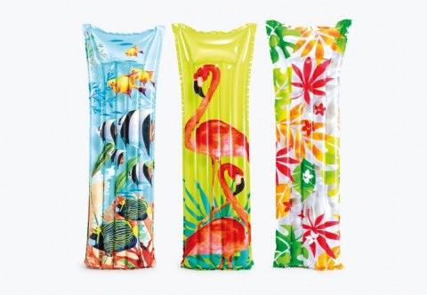 Materac Plażowy 183 x 69 cm INTEX Zielony Materac Plażowy 183 x 69 cm INTEX Zielony