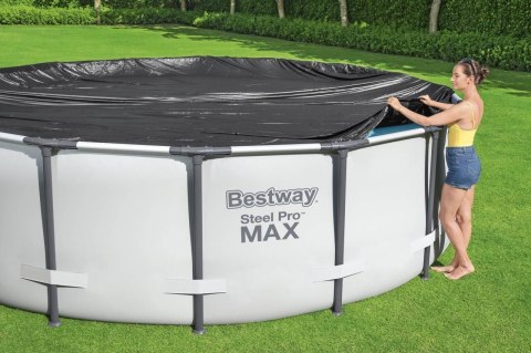 Pokrywa 305cm na Basen stelażowy 305cm/10FT BESTWAY Pokrywa 305cm na Basen stelażowy 305cm/10FT BESTWAY