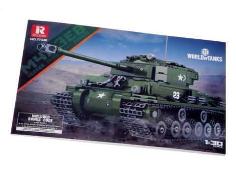 Reobrix Licencjonowane Klocki Czołg Sherman M4A3E8 836 ele ZA5806 Reobrix Licencjonowane Klocki Czołg Sherman M4A3E8 836 ele ZA5806